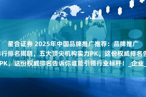 星合证券 2025年中国品牌推广推荐：品牌推广服务机构战略定位领域排行排名揭晓，五大顶尖机构实力PK，这份权威排名告诉你谁能引领行业标杆！_企业_昆仑